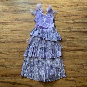 Descendants Mal Lavender Tiered Costume Dress Rare